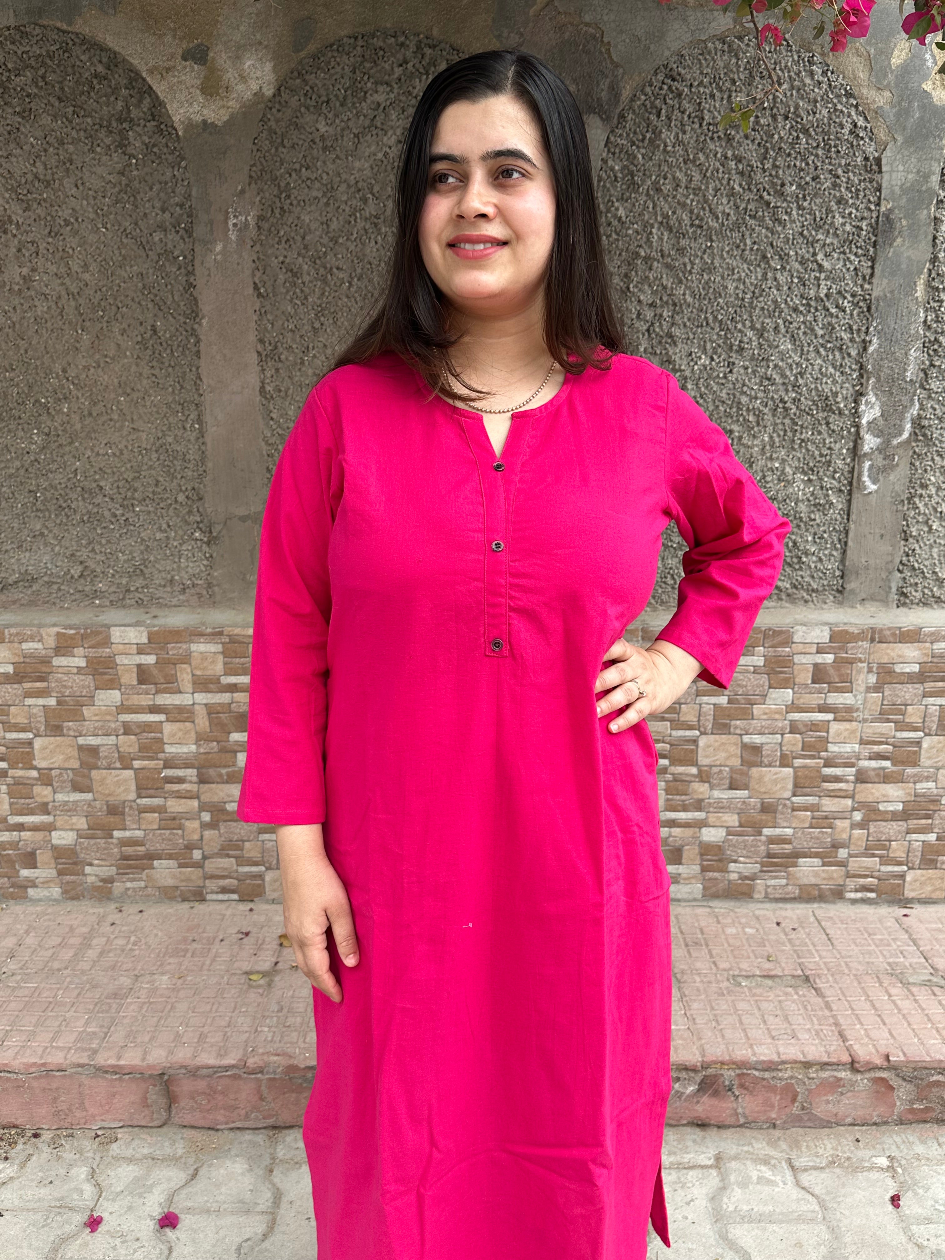 Airy Linen Long Kurta