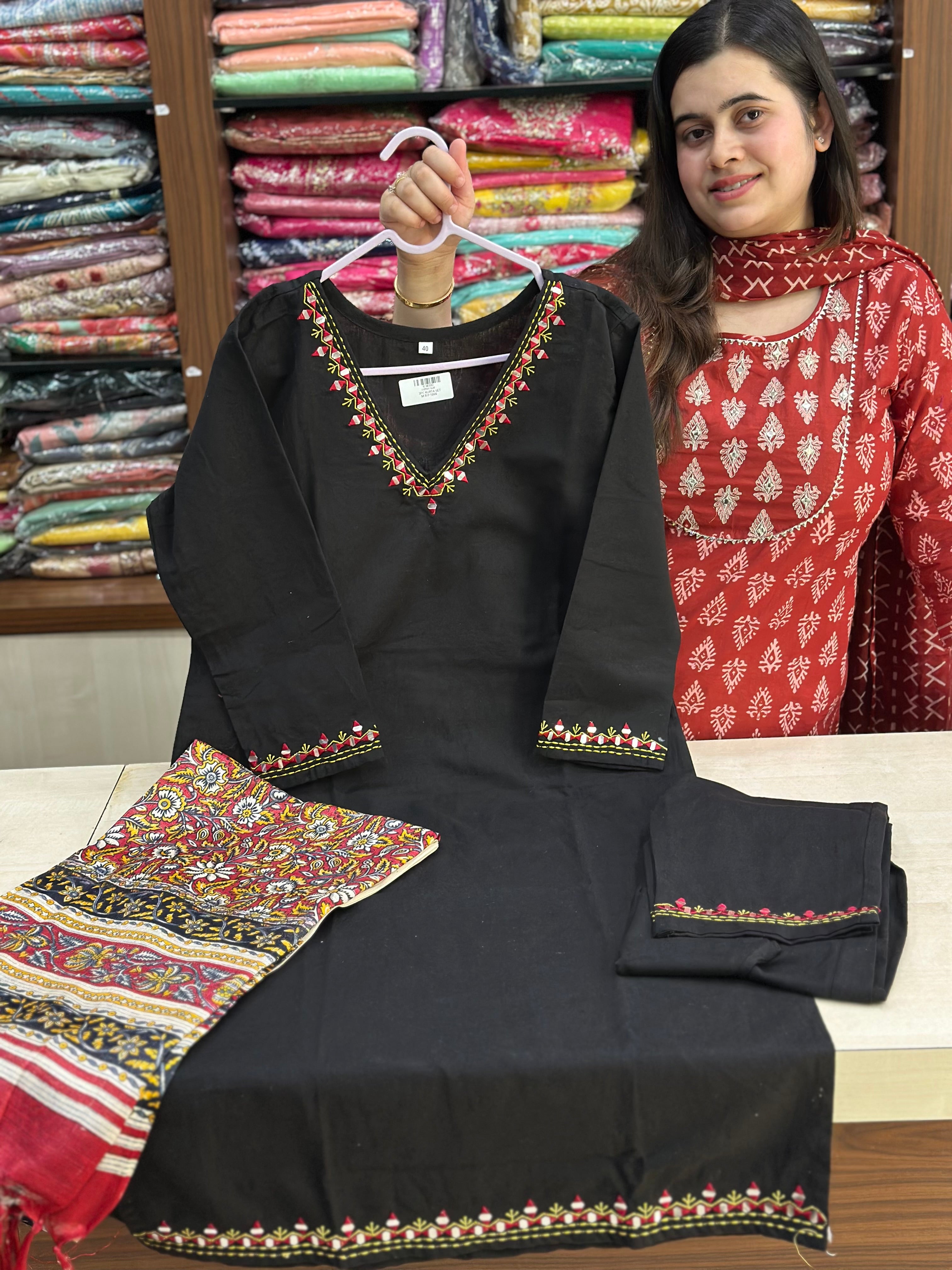 Cotton Kurta Set for Women