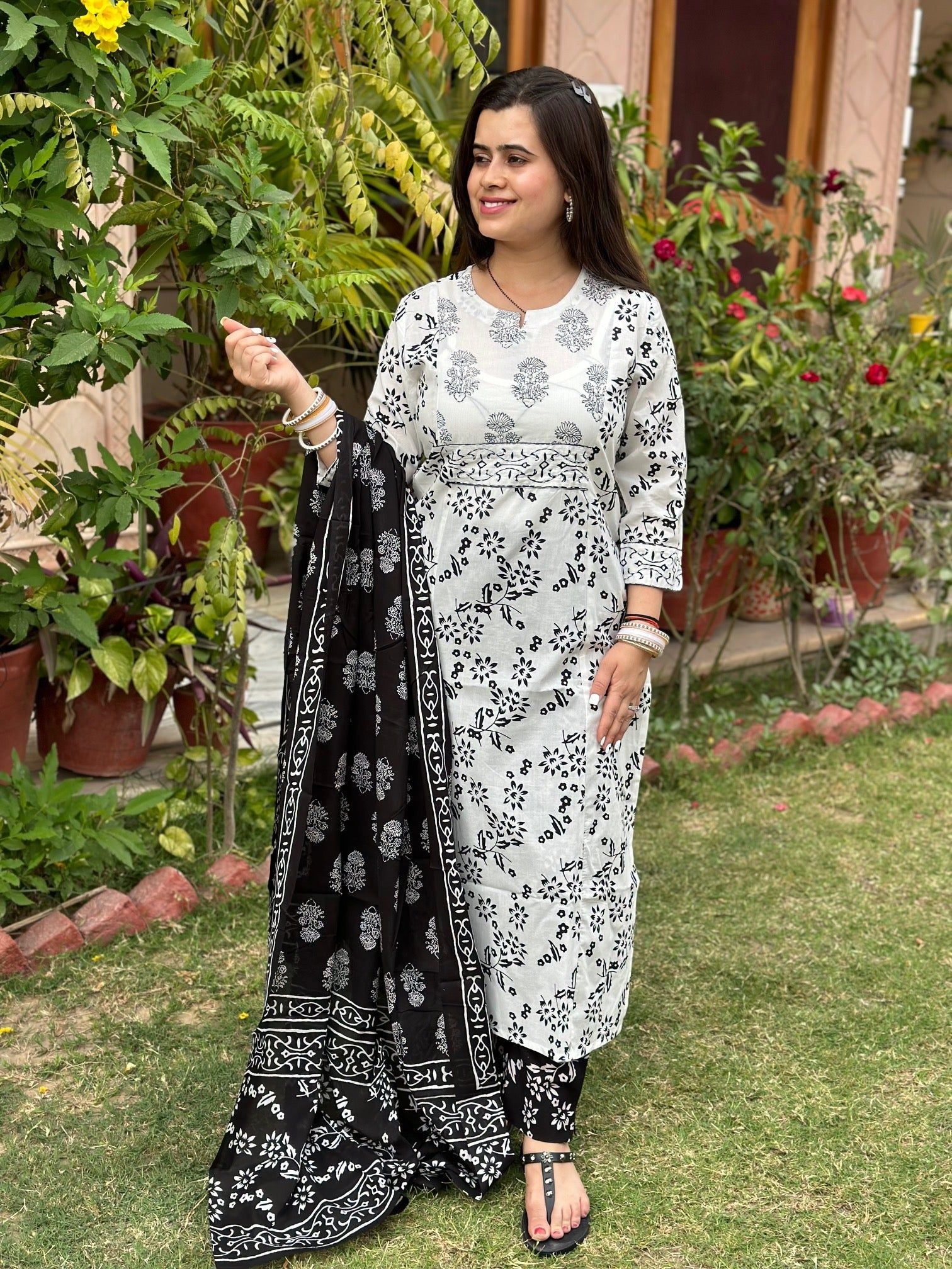 COTTON SUIT SET - Vijay Laxmi