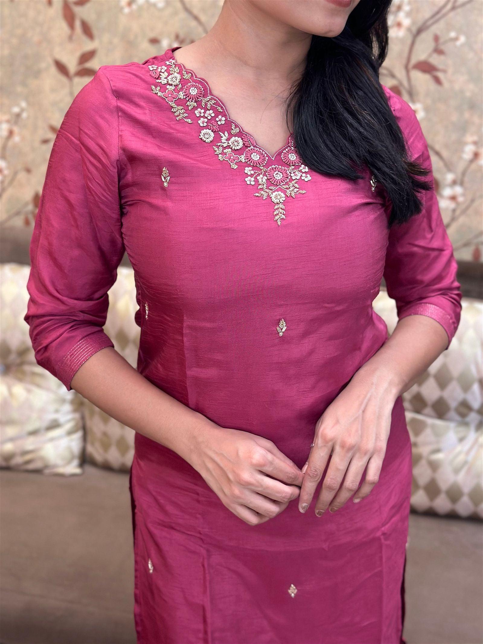 Dola Silk Suit For Women - Vijay Laxmi