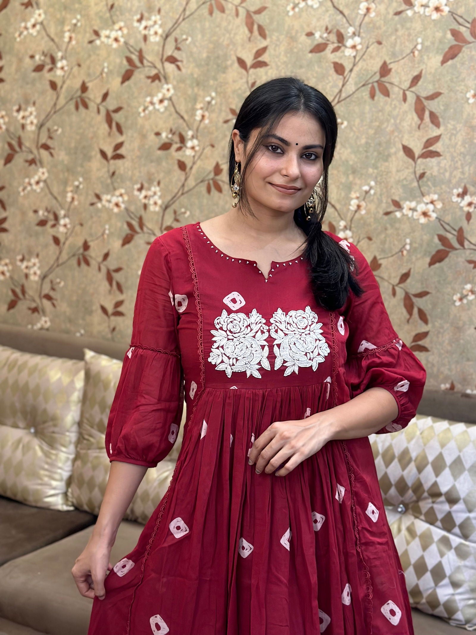 Premium Cotton Kurta Set For Women GRC - Vijay Laxmi