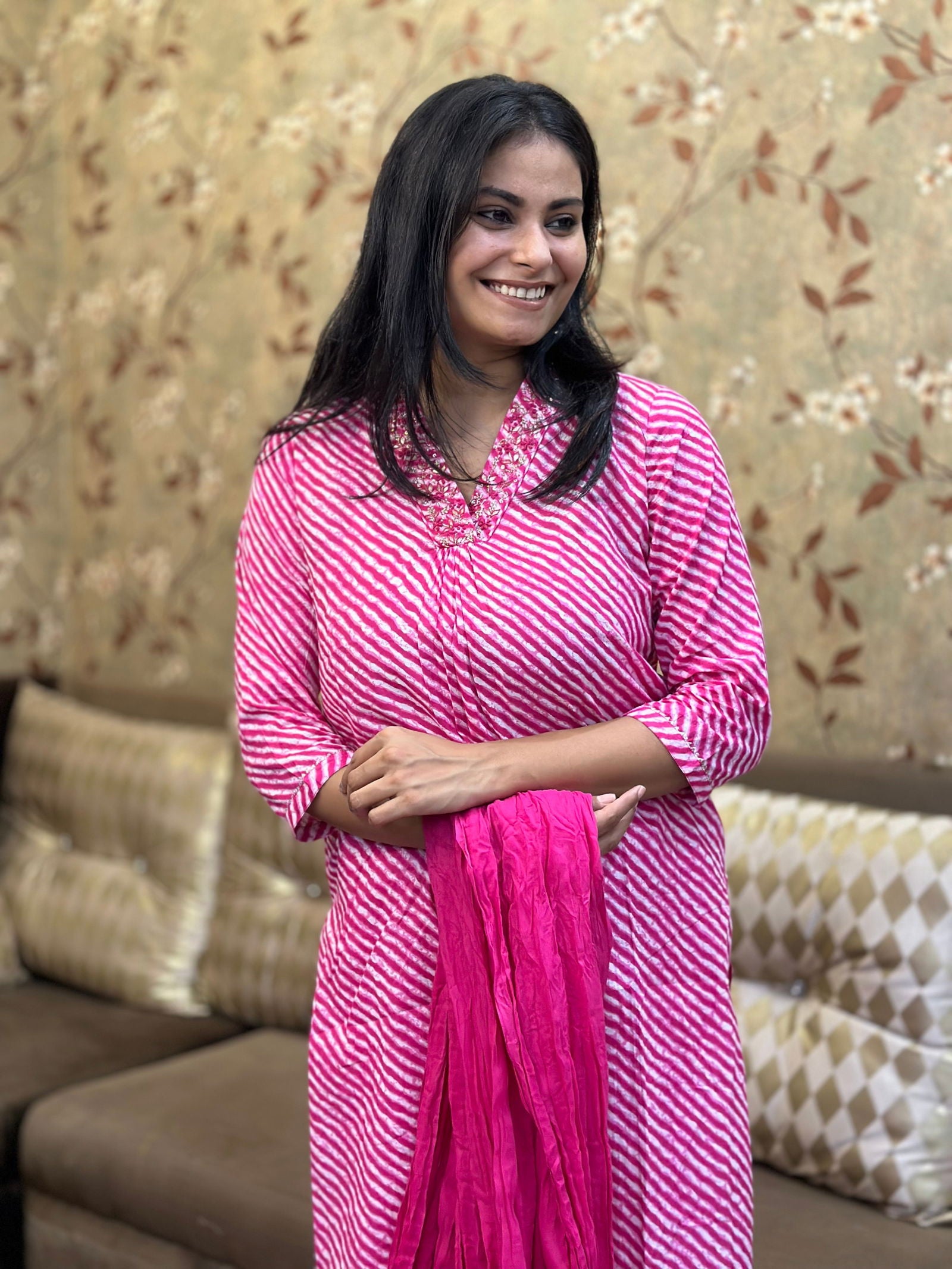 Premium Cotton Suit For Women - Vijay Laxmi